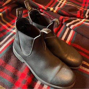 Blunderstone Mens Black Chelsea Style Leather Boots 10